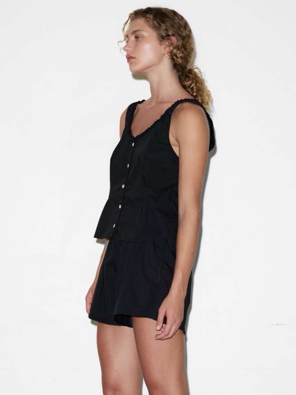Deiji Studios Ruffle Top